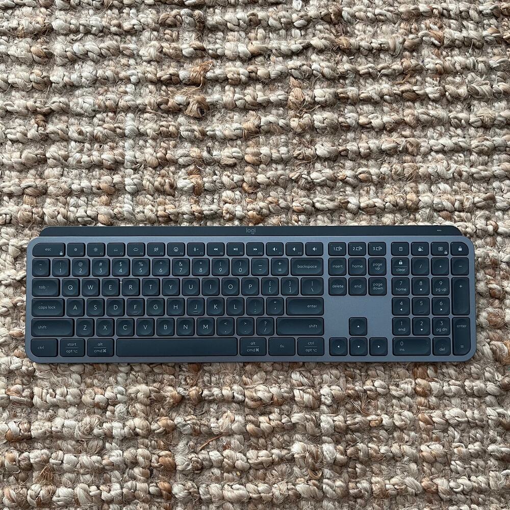Logitech MX Keys S Advanced Wireless Bluetooth Illuminated Keyboard Black